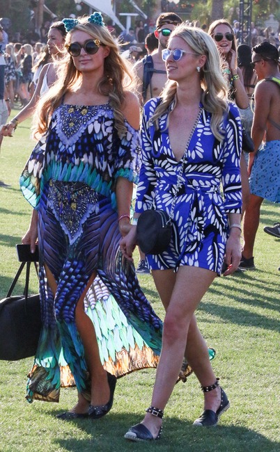 Paris Hilton, Nicky Hilton, Coachella 2015